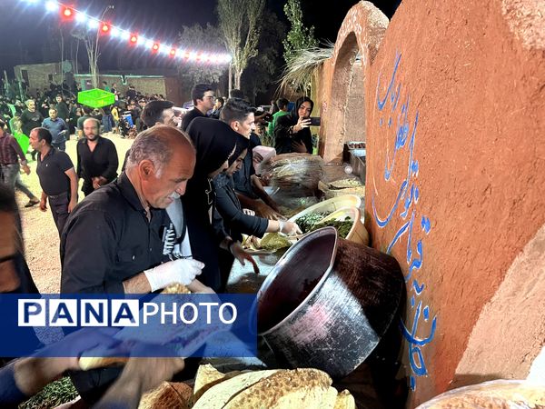 عزاداری دلسوختگان حسینی در روستای کرسگان