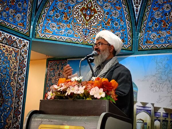 نماز عبادی سیاسی جمعه در زیارتگاه مدرس(ره)