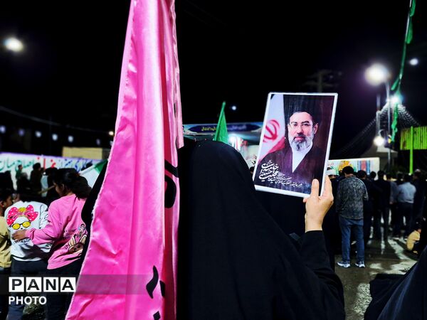 استقبال عنبرآباد از نگین آسمانی