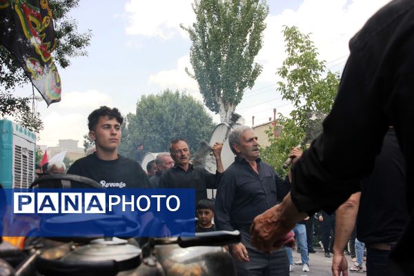 عزاداری مردم سلماس در سومین روز شهادت امام حسین (ع)