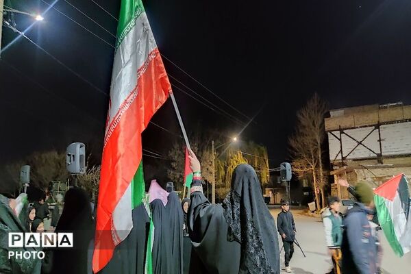 مردم شهر بار نیشابور  همچنان در صحنه