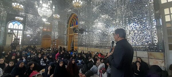 اعزام دانش‌آموزان ناحیه چهار کرج به اردوی راهیان نور