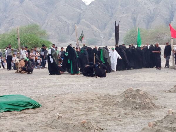 آیین باشکوه کاروان شام تا کربلا در میناب