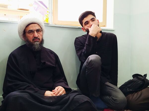 مجلس عزای حسینی در حوزه علمیه امام صادق (ع) کاشمر