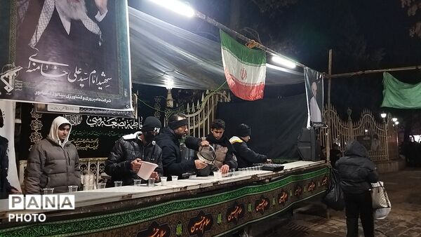 پذیرایی موکب ها از عزاداران علوی نیشابور 
