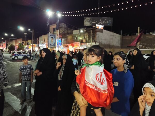 تجمع حماسی مردم بم در حمایت از اقتدار نیروهای مسلح جمهوری اسلامی 