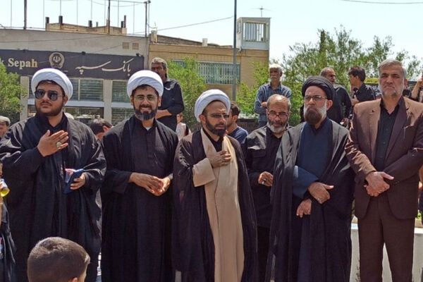 آباده در تاسوعای حسینی غرق در ماتم و عزا 