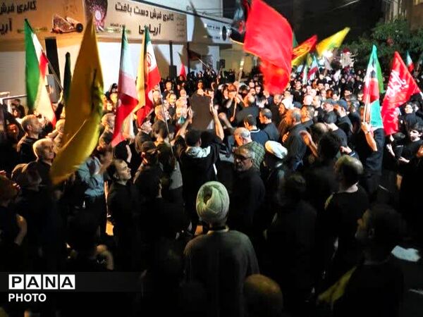 مراسم شب عاشورای حسینی در رجایی شهر کرج