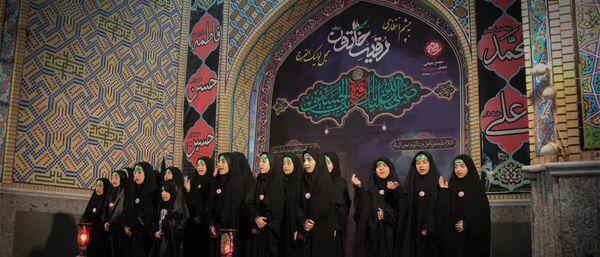 اقامه هیئت عزاداران حضرت رقیه (س) در کاشان