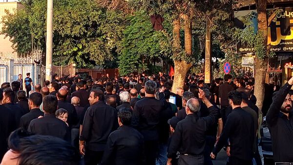 عزاداری عصر عاشورا در هیئت قوژد