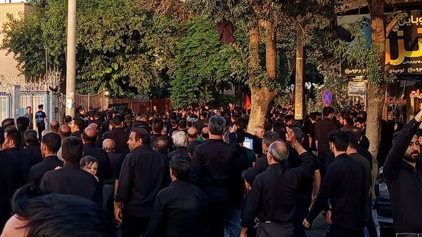 عزاداری عصر عاشورا در هیئت قوژد