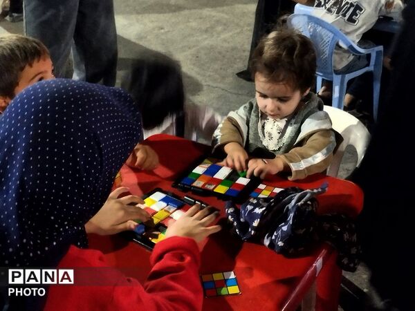 فعالیت موکب کودک فرهنگیان مسجد جامع شهرستان نیشابور در قاب پانا 