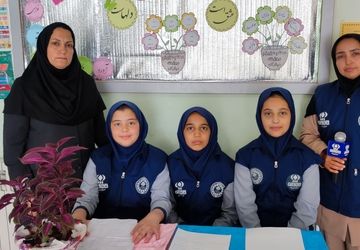 راه‌اندازی اولین رادیو پانا مدرسه در دبستان شهید احمد خاقانی شیروان