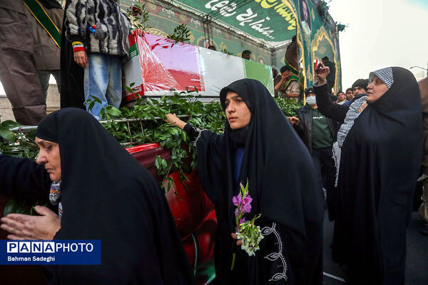 تشییع شهدای امنیت تهران - 4