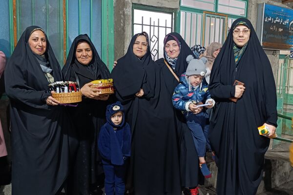قرار آسمانی در اعتکاف نیشابور