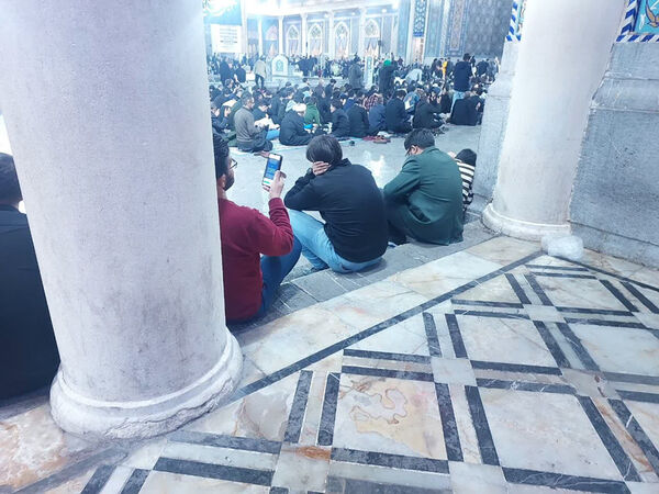 احیای شب بیست و یکم ماه رمضان در حرم حضرت معصومه(س)