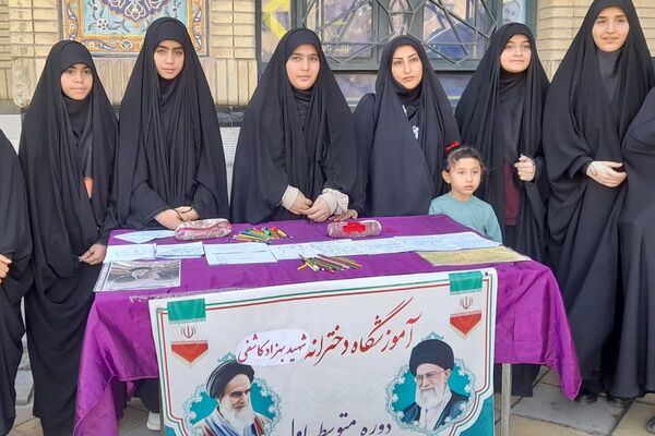 نمازجمعه ملارد با رنگ و بوی هفته نوجوان و دختران فاطمی