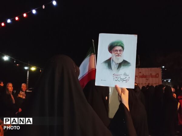 اجتماع عظیم مردم ولایت مدار روستای مهدی آباد شهرستان رشتخوار