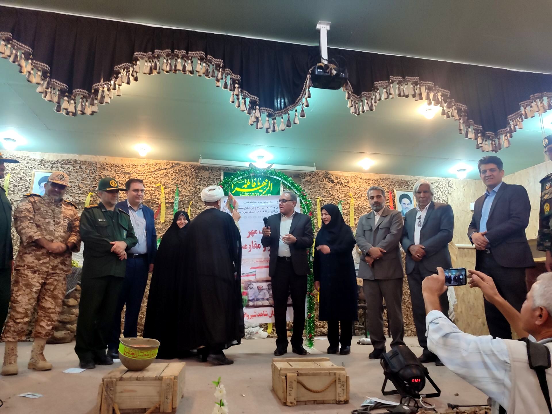 دانش‌آموزان با آرمان شهدا تجدید میثاق کردند