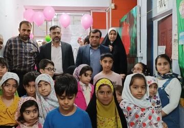 افتتاحیه طرح اوقات فراغت تابستانه دانش‌آموزان کانون فرهنگی تربیتی رضوان محمودآباد