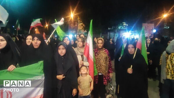 نود و پنجمین شب استقامت در کوهدشت