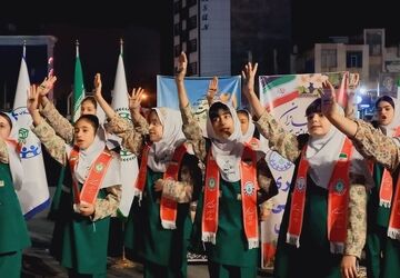 ویژه‌برنامه سالروز تاسیس سازمان دانش‌آموزی در موکب آموزش و پرورش ورامین