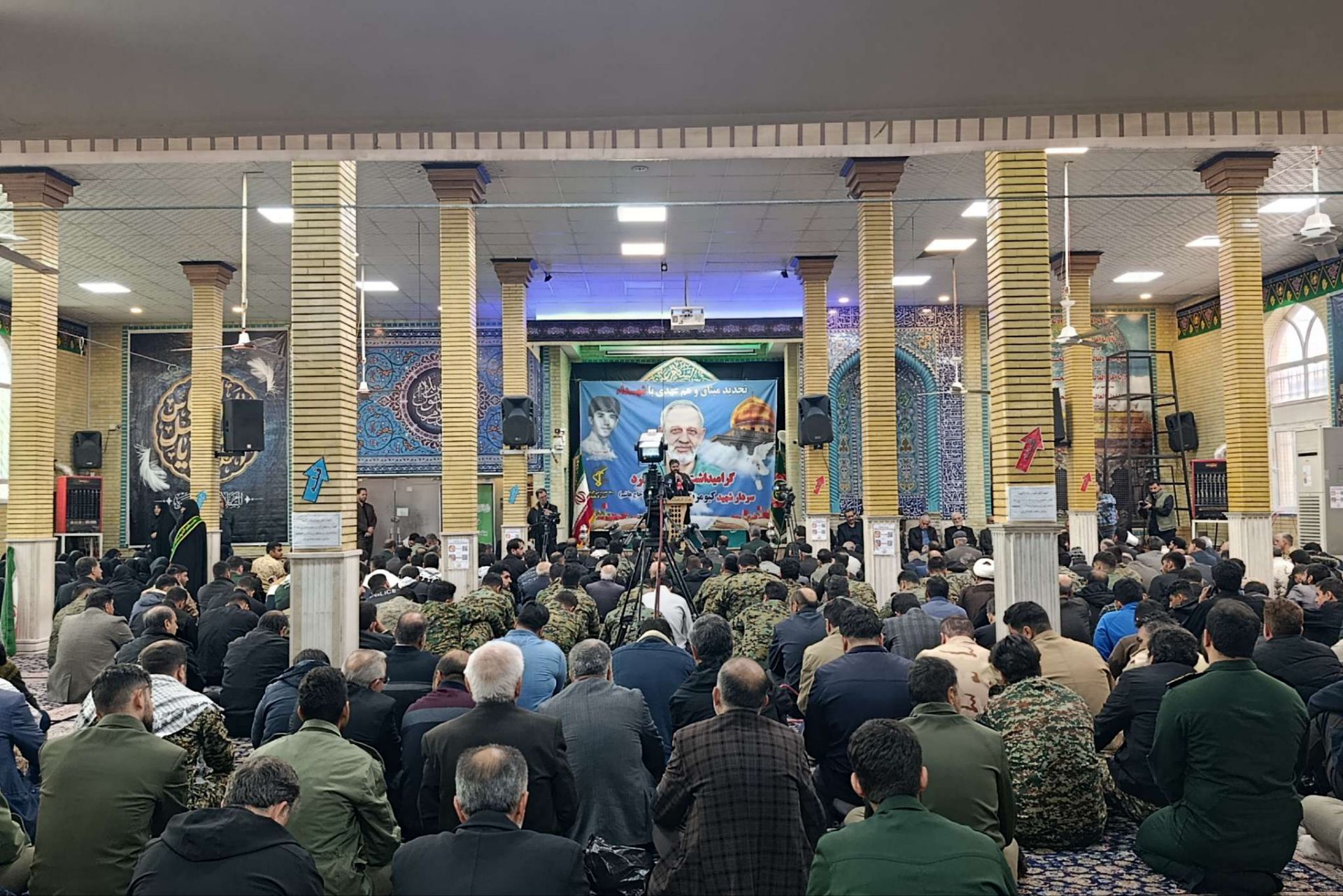 تجدید میثاق با شهدا در سالگرد سردار پورهاشمی