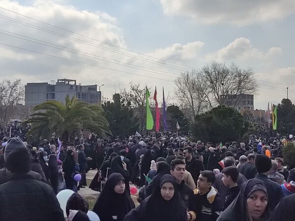 حضور مردم دارالمؤمنین کاشان در یوم الله ۲۲ بهمن