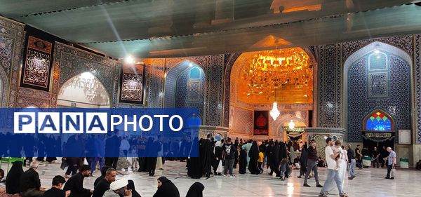 عزاداری سالروز شهادت هشتمین امام در قم