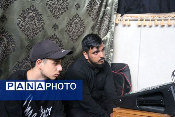 عزاداری ظهر عاشورا در مسجد حضرت صاحب الزمان(عج) مشهد