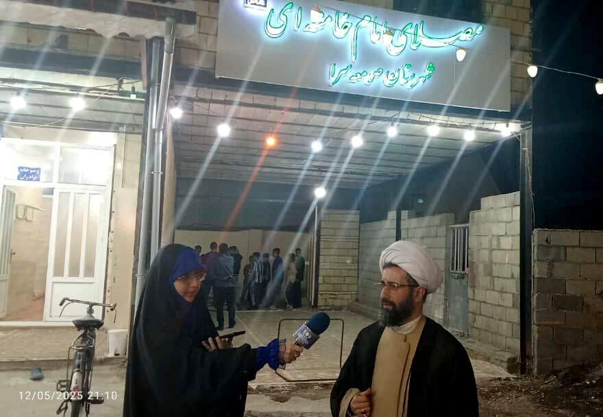ارادت مردم ولایتمدار باعث نامگذاری مصلای صومعه‌سرا به نام مقام معظم رهبری شد