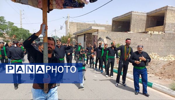 عزاداری در روستای مومن آباد قم