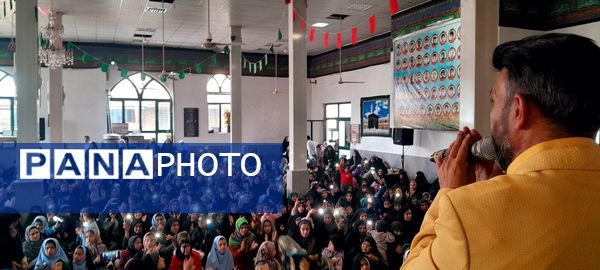 جشن میلاد با سعادت منجی عالم بشریت حضرت مهدی عجل الله در مهدیه شهر بار نیشابور 