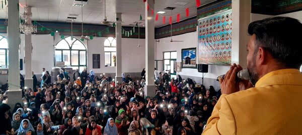جشن میلاد با سعادت منجی عالم بشریت حضرت مهدی عجل الله در مهدیه شهر بار نیشابور 