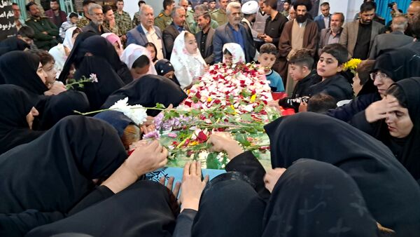 عزاداری دهه دوم فاطمیه با حضور شهید گمنام در دهستان شوراب صغیر  