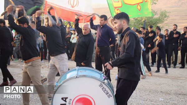مارگون سیاهپوش تاسوعای حسینی