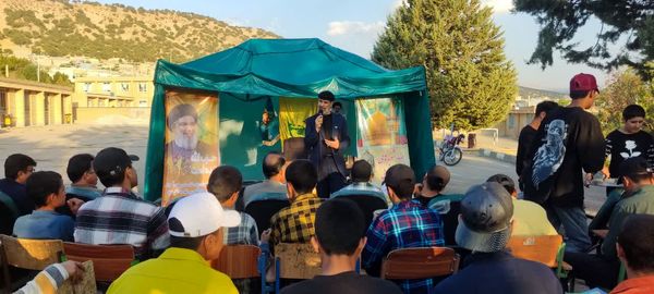 نواخته شدن زنگ مقاومت در دبیرستان مولوی یاسوج