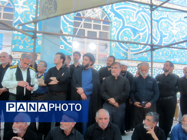 مراسم پیاده‌روی هیات سراسر شهر دولت آباد به سمت آستان مقدس سیدان الکریمان برخوار 