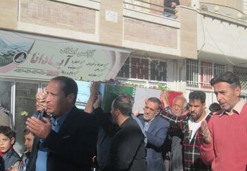 میهمان بی‌نام، محبوب دل‌ها؛ ورود پیکر مطهر شهید گمنام به گرمدره و مارکده