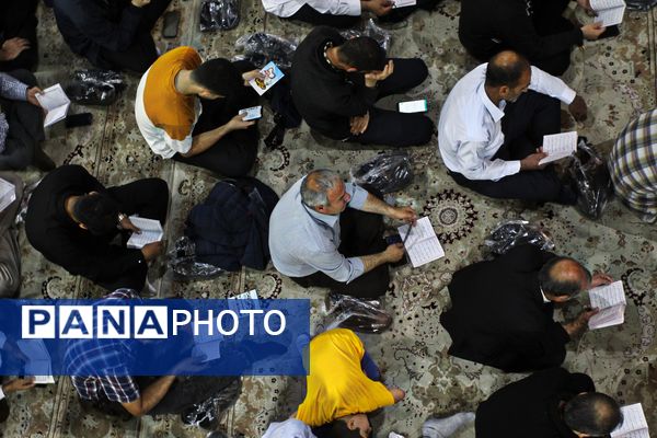 از شب قدر تا عرفه؛ نجواهای عاشقانه در حسینیه اعظم زنجان 