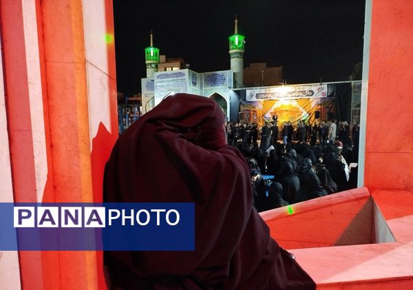 عزاداری  شب تاسوعای حسینی در مسجد شهدای گمنام 