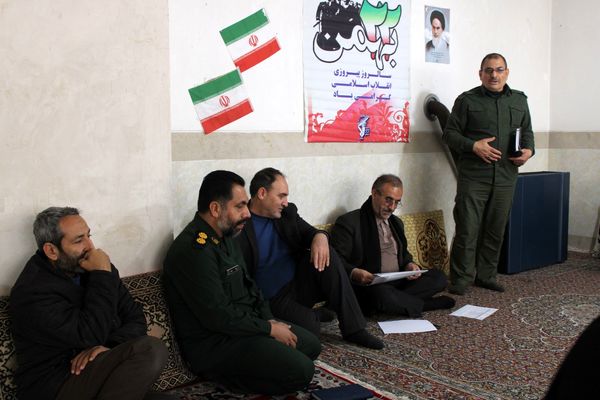 بازدید سردار مشایخی از مسجد پنج‌تن آل‌عبا سملقان