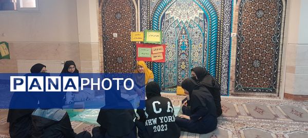 مسابقات قرآنی در دبیرستان فرزانگان استعداد درخشان ملارد