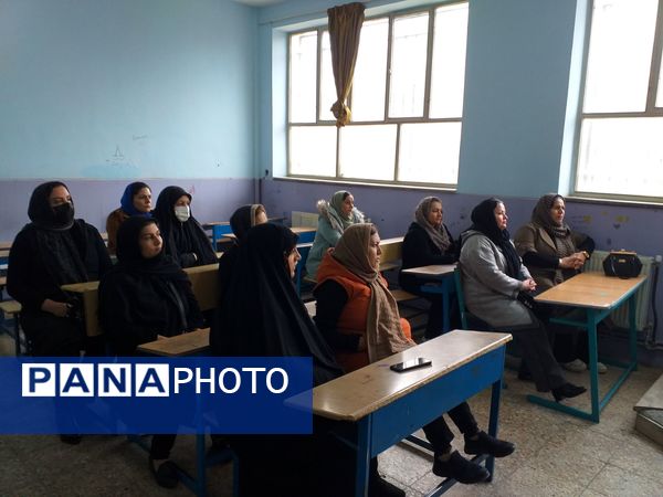 جشنواره همیار معلم در دبیرستان دخترانه شهید همت ملارد