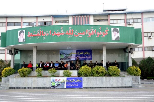 برگزاری رزمایش طرح زمستانه پلیس‌راه فرماندهی انتظامی استان گلستان
