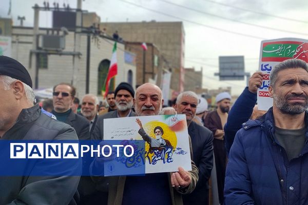 جشن چهل وهفتمین سالگرد پیروزی انقلاب اسلامی در شهرستان قدس