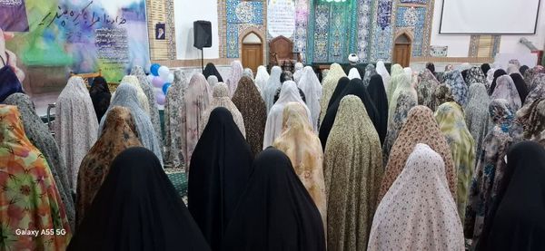  اعتکاف دانش آموزی در مسجد الغدیر