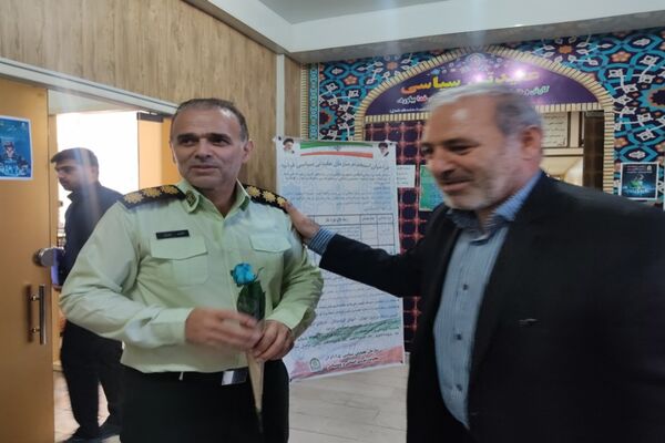دیدار مدیرکل آموزش وپرورش اردبیل با فرمانده نیروی انتظامی استان 