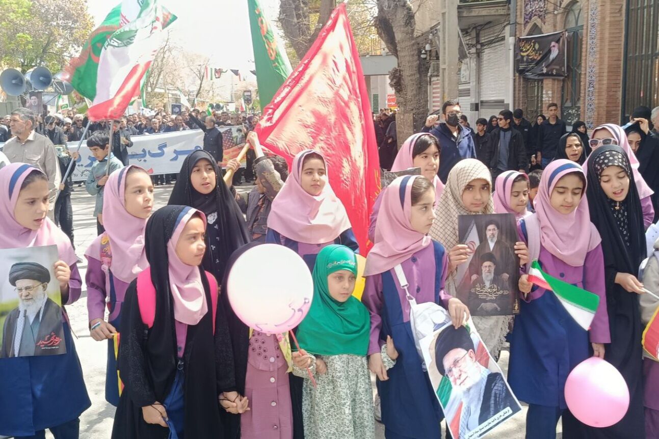 راهپیمایی روز قدس در استهبان