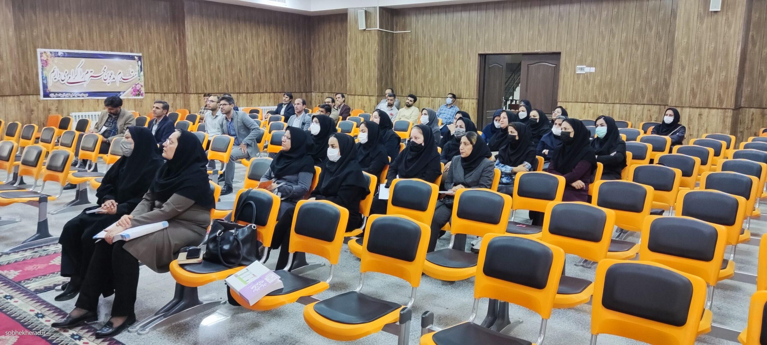 برگزاری کارگاه توانمندسازی معلمان ابتدایی با هدف ارتقای شایستگی‌های عمومی، تخصصی وحرفه‌ای در دهدشت